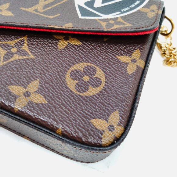LOUIS VUITTON Felicie Pochette Limited Edition Monogram Canvas - Picture 6 of 16